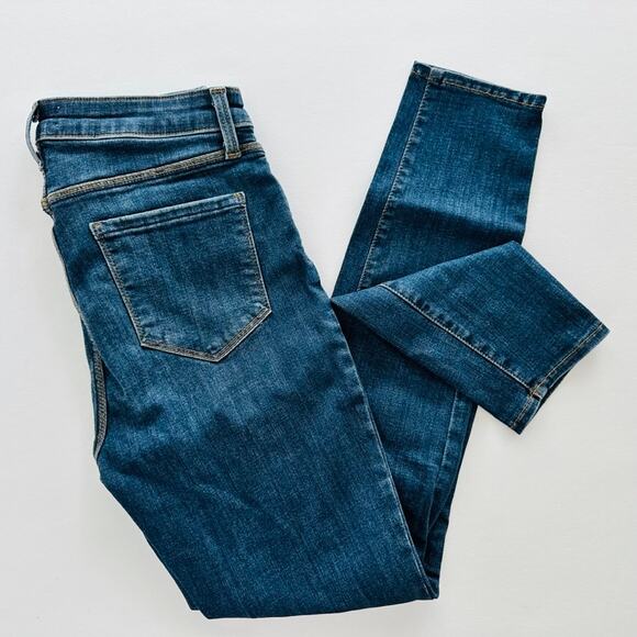 L'Agence Margot High Rise Cropped Skinny Jean Size 26 New Vintage Medium Wash - Picture 2 of 8